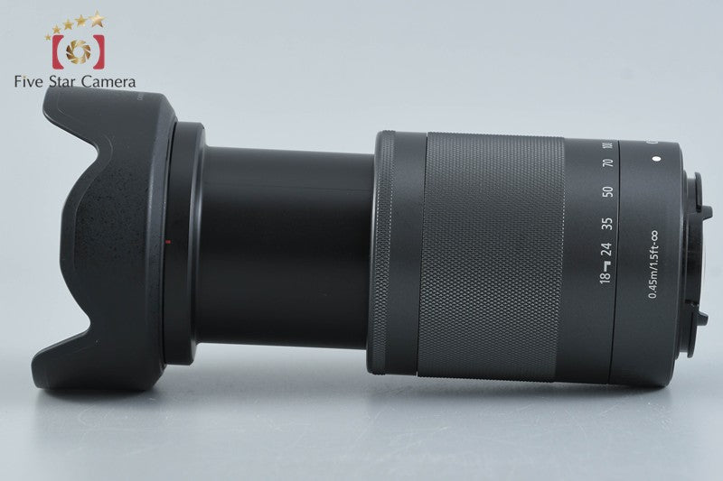 Canon EF-M 18-150mm f/3.5-6.3 IS STM Graphite