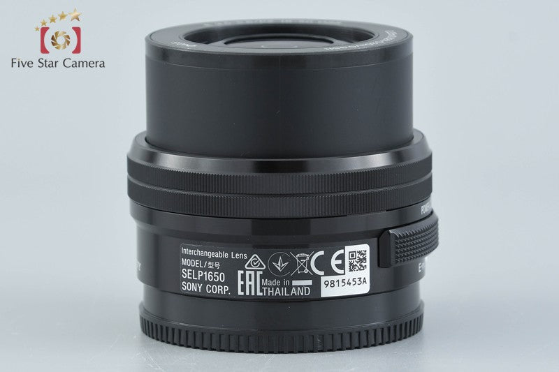 SONY E PZ 16-50mm f/3.5-5.6 OSS SELP1650 Black Sony E Mount