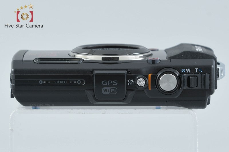 "Shutter count 659" Olympus STYLUS TG-4 Tough Black 16.0 MP Digital Camera