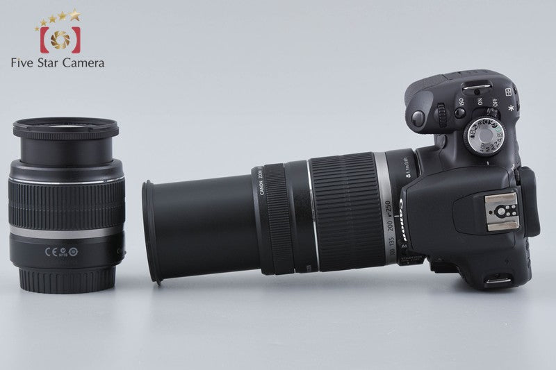 "Count 1,087" Canon EOS Kiss X3 / Rebel T1i / 500D 15.1 MP 18-55 55-250 Lenses