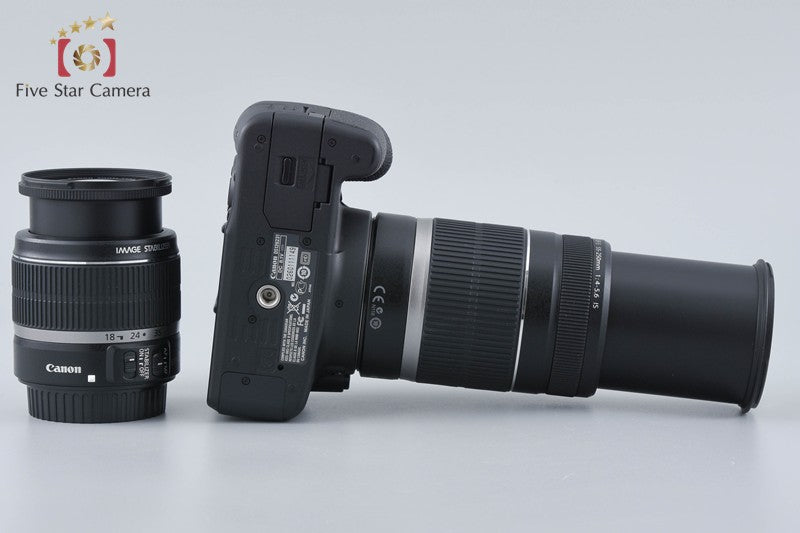 "Count 1,087" Canon EOS Kiss X3 / Rebel T1i / 500D 15.1 MP 18-55 55-250 Lenses
