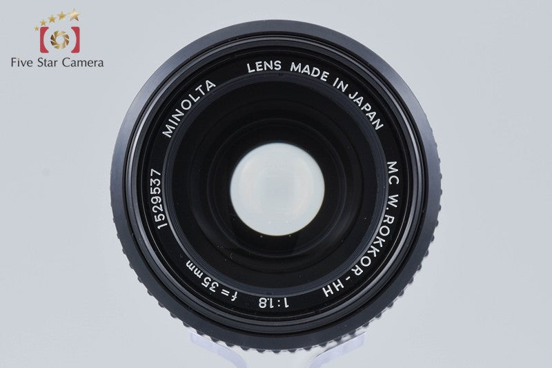 MINOLTA MC W.ROKKOR-HH 35mm f/1.8