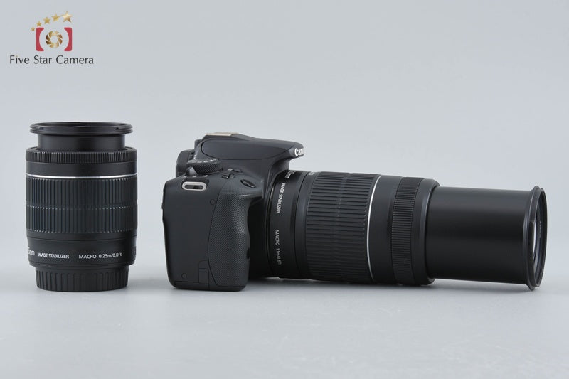 "Count 2,232" Canon EOS Kiss X7 / Rebel SL1 / 100D 18.0 MP 18-55 55-250 Lenses