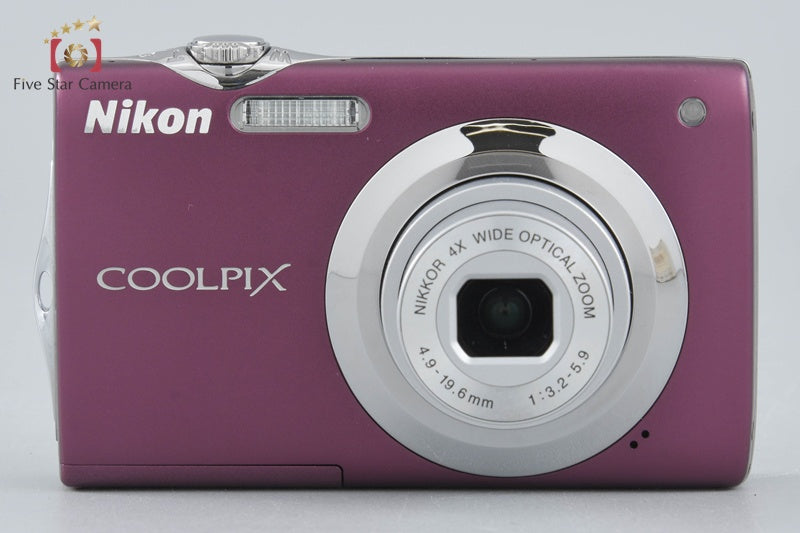 Nikon COOLPIX S3000 Plum 12.0 MP Digital Camera