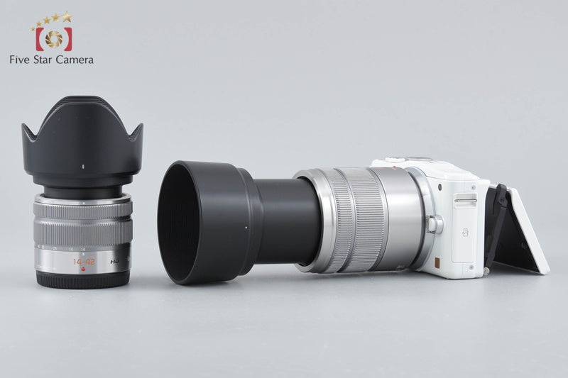 Panasonic LUMIX DMC-GF6 White 16.0 MP 14-42 45-150 Lens [Japanese Language Only]