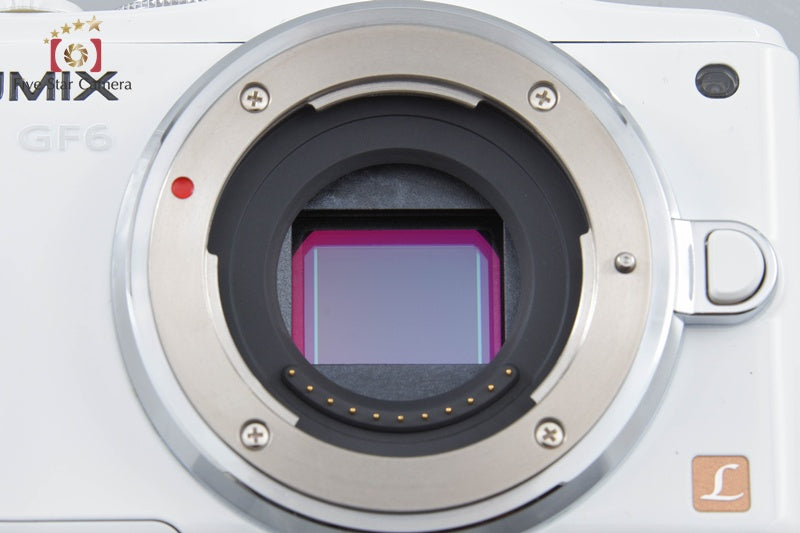 Panasonic LUMIX DMC-GF6 White 16.0 MP 14-42 45-150 Lens [Japanese Language Only]