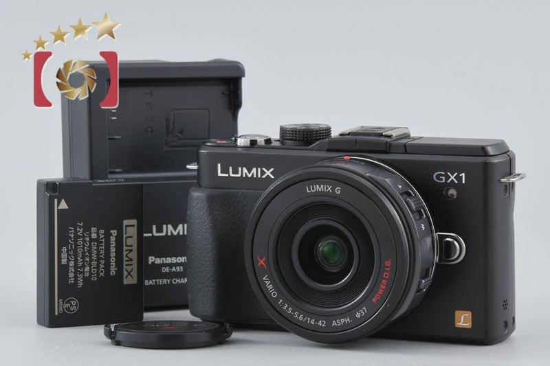 Panasonic LUMIX DMC-GX1 Esprit Black 16.0 MP 14-42 Lens [Japanese Language Only]
