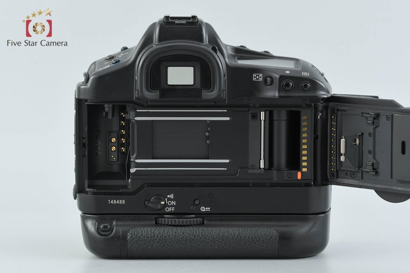 "Roll count 84" Canon EOS-1V 35mm SLR Film Camera Body + BP-E1 Battery Pack