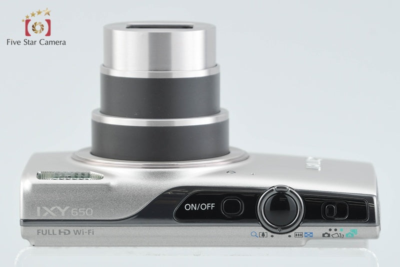 Canon IXY 650 Silver 20.0 MP Digital Camera