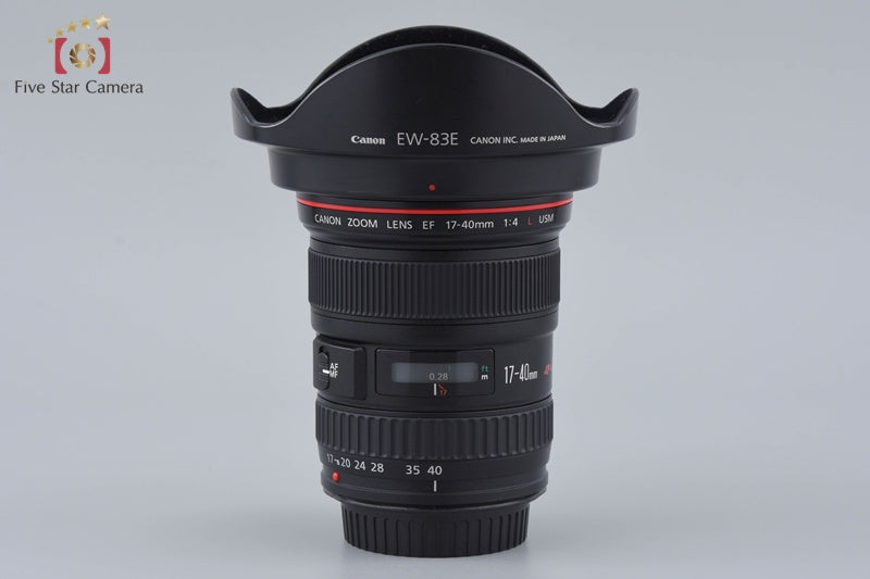 Canon EF 17-40mm f/4 L USM