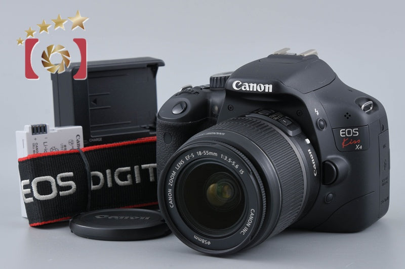 "Count 2,713" Canon EOS Kiss X4 / Rebel T2i / 550D 18.0 MP 18-55 Lens