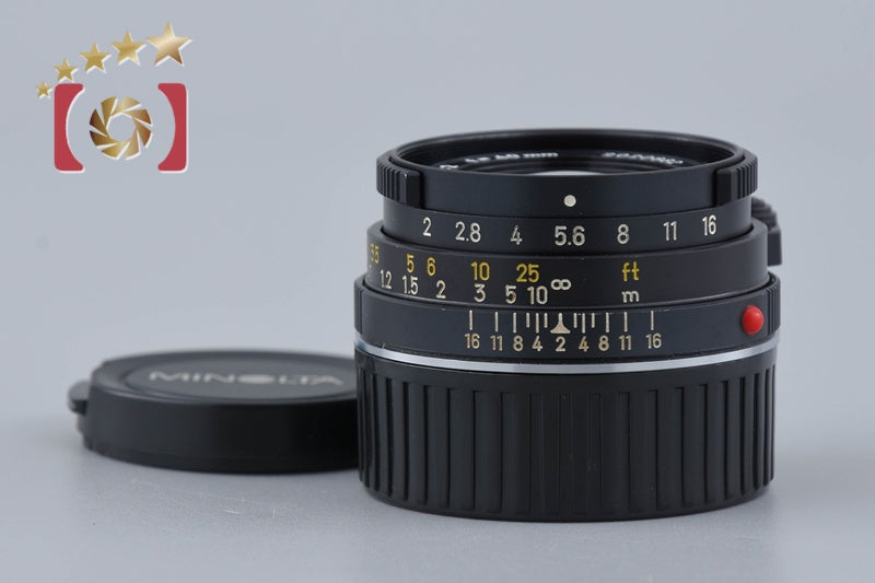 MINOLTA M-ROKKOR 40mm f/2 Leica M Mount Lens