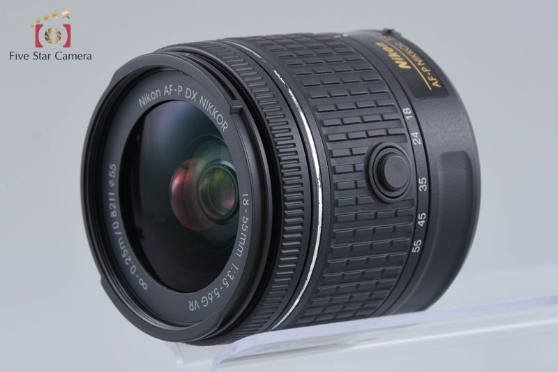 "Count 636" Nikon D5300 Black 24.2 MP DSLR Camera AF-P 18-55 VR Lens