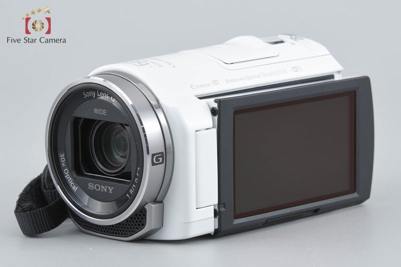 Sony HANDYCAM HDR-PJ540 White Full Hi-Vision Camcorder [Multiple Languages]