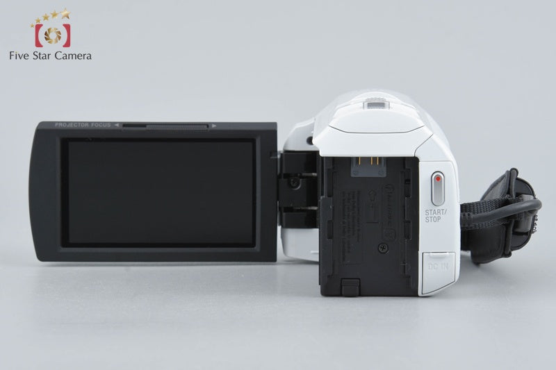 Sony HANDYCAM HDR-PJ540 White Full Hi-Vision Camcorder [Multiple Languages]