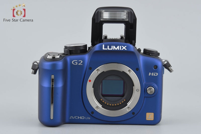 Panasonic LUMIX DMC-G2 Comfort Blue 12.1 MP 14-45 Lens [Japanese Language Only]