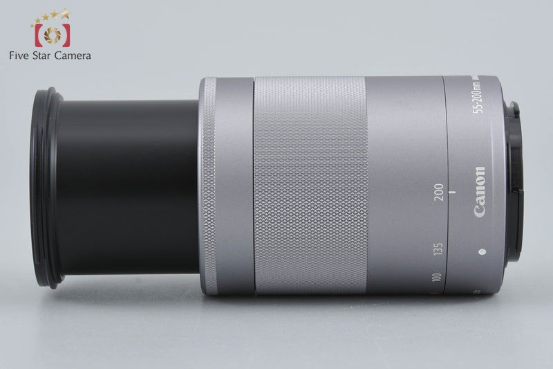 Canon EF-M 55-200mm f/4.5-6.3 IS STM Silver