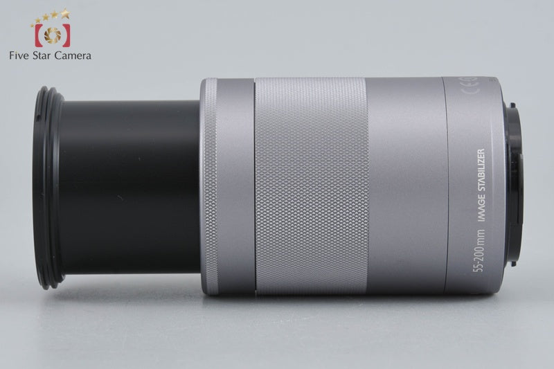 Canon EF-M 55-200mm f/4.5-6.3 IS STM Silver