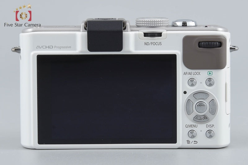Panasonic LUMIX DMC-LX7 White 10.1 MP Digital Camera [Japanese Language Only]