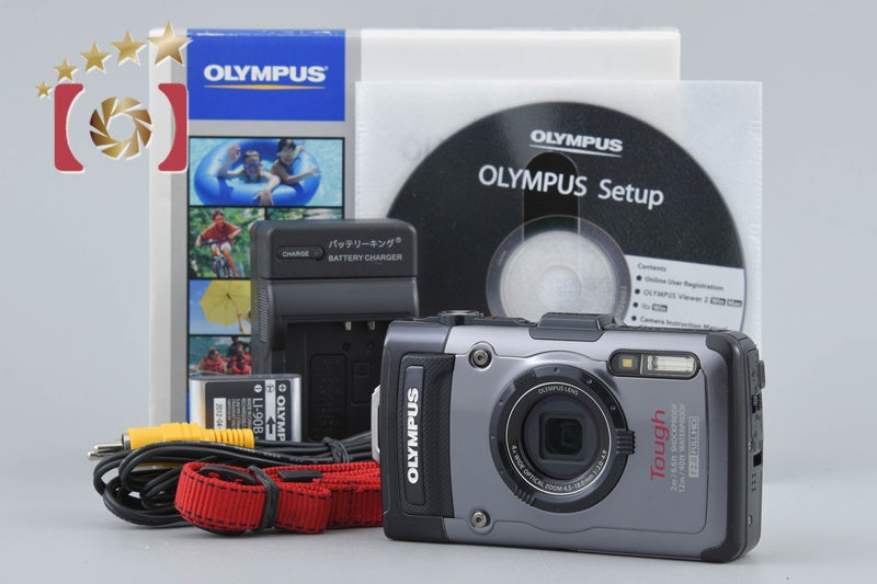 Olympus Tough TG-1 Silver 12.0 MP Waterproof Digital Camera w/ Box
