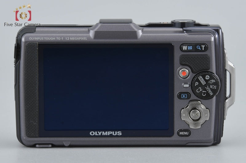 Olympus Tough TG-1 Silver 12.0 MP Waterproof Digital Camera w/ Box