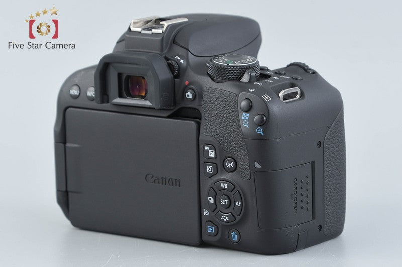Count 3,372 Canon EOS Kiss X9i / Rebel T7i / 800D 24.2 MP DSLR Camera Body
