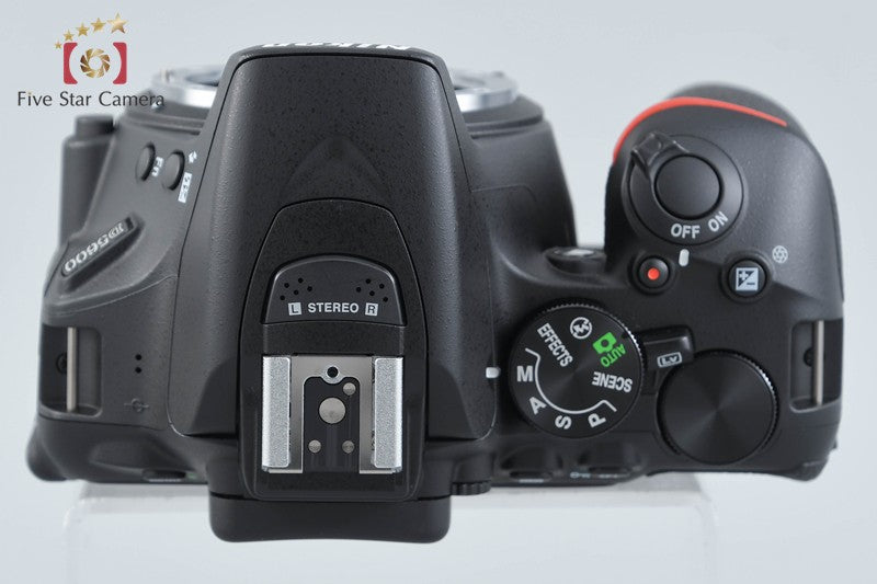 Shutter count 366 Nikon D5600 24.2 MP SLR Digital Camera Body