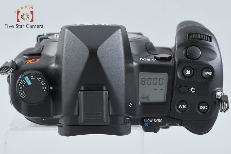 Count 79 SONY α900 DSLR-A900 24.6 MP Digital Camera [Japanese Language Only]