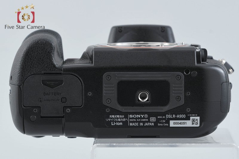 Count 79 SONY α900 DSLR-A900 24.6 MP Digital Camera [Japanese Language Only]