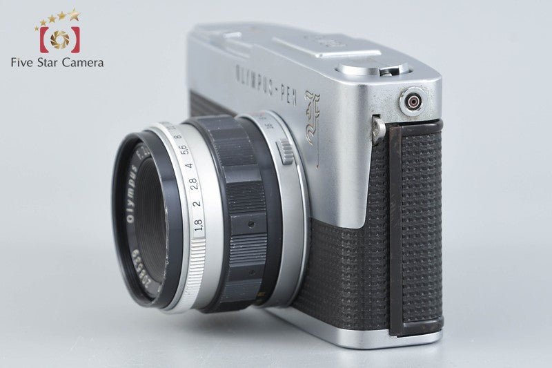 Olympus PEN F 35mm Half Frame Film Camera + F.ZUIKO AUTO-S 38mm f/1.8