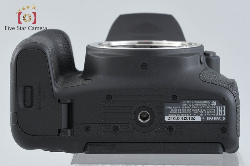 Count 3,223 Canon EOS Kiss X9i / Rebel T7i / 800D 24.2 MP DSLR Camera Body