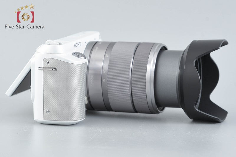 Count 2,185 Sony Alpha NEX-F3 White 16.1MP 18-55 Lens [Japanese Language Only]