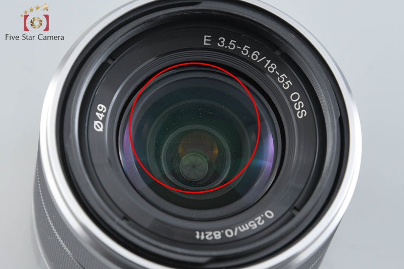 Count 2,185 Sony Alpha NEX-F3 White 16.1MP 18-55 Lens [Japanese Language Only]