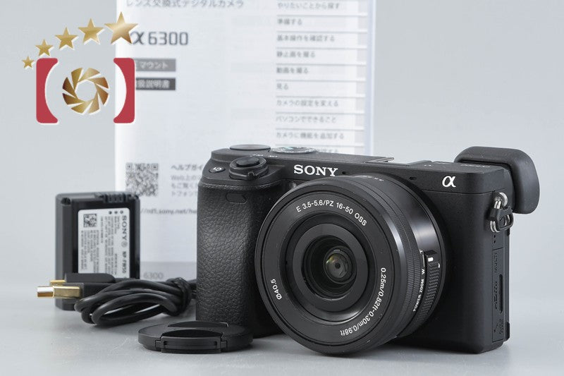 Sony Alpha α6300 ILCE-6300L 24.2 MP 16-50 Lens [Japanese Language Only]