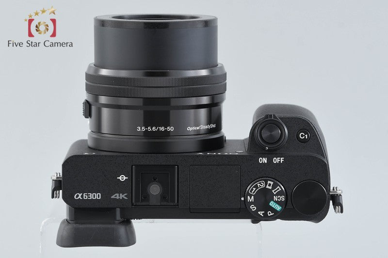 Sony Alpha α6300 ILCE-6300L 24.2 MP 16-50 Lens [Japanese Language Only]
