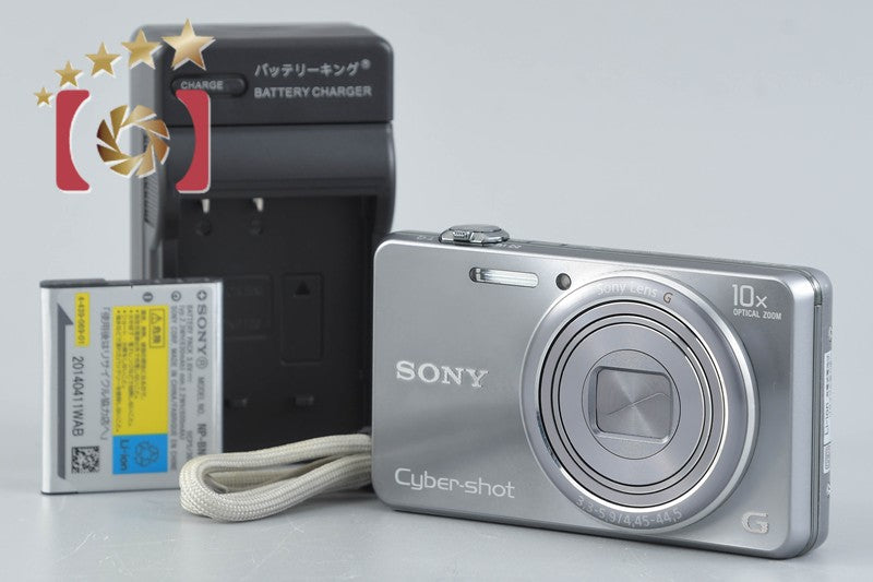 SONY Cyber-shot DSC-WX100 Silver 18.2 MP Digital Camera [Japanese Language Only]