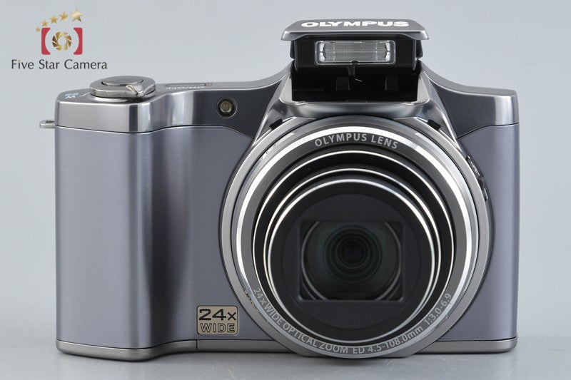 Olympus SZ-14 Silver 14.0 MP Digital Camera w/ Box