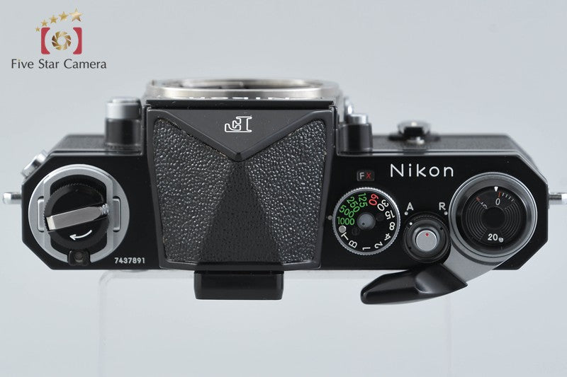 Nikon F Eye Level Black Later Model 35mm SLR Film Camera Body