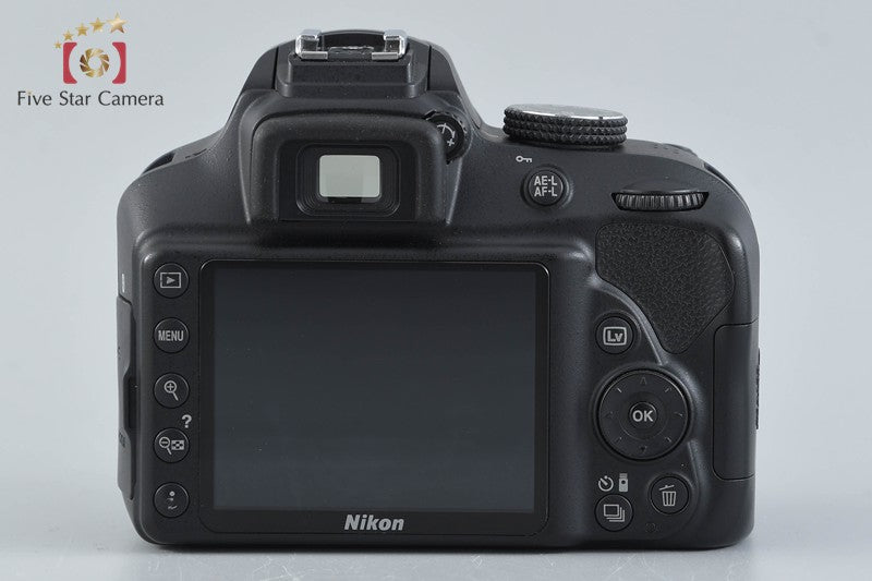 Count 4,695 Nikon D3400 Black 24.2 MP DSLR Camera 18-55 VR Lens