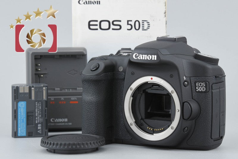 Shutter count 2,986 Canon EOS 50D 15.1 MP Digital SLR Camera Body
