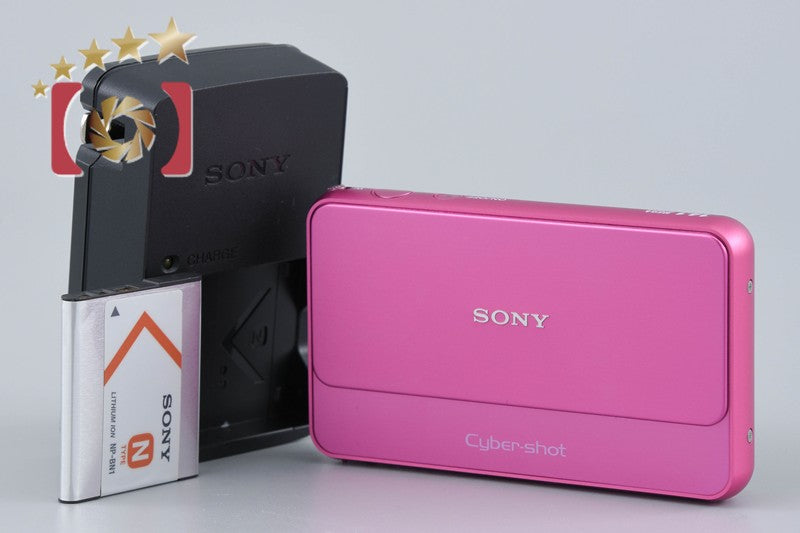 SONY Cyber-shot DSC-T99 Pink 14.1 MP Digital Camera [Japanese Language Only]