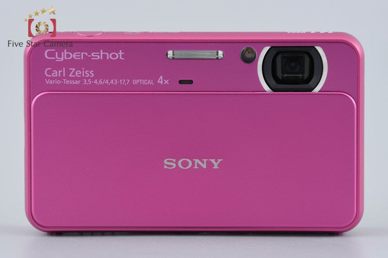 SONY Cyber-shot DSC-T99 Pink 14.1 MP Digital Camera [Japanese Language Only]
