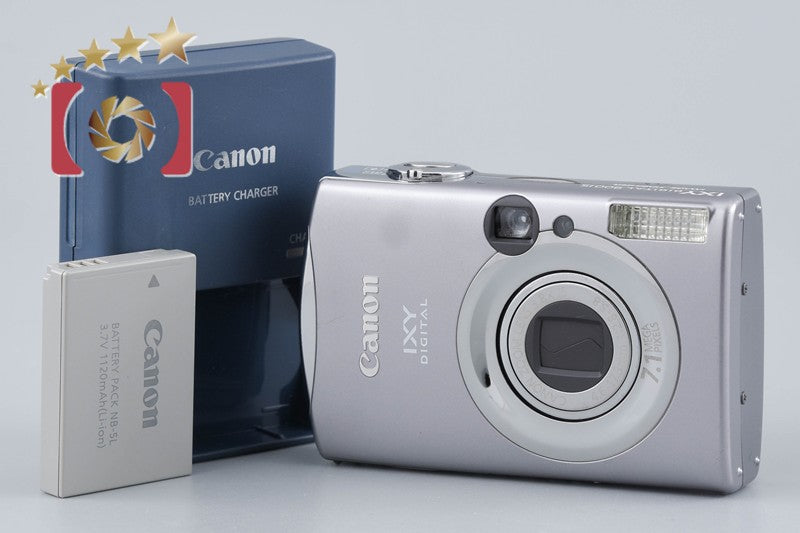 Canon IXY Digital 900 IS Silver 7.1 MP Digital Camera