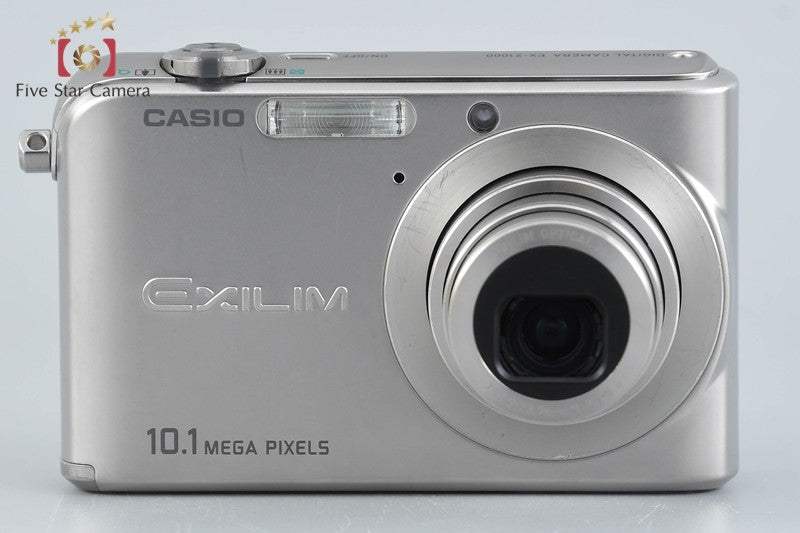 Casio EXILIM ZOOM EX-Z1000 Silver 10.1 MP Digital Camera w/ Box