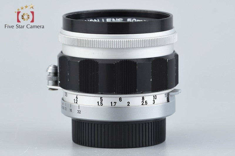 Canon 50mm f/1.4 L39 Leica Thread Mount Lens
