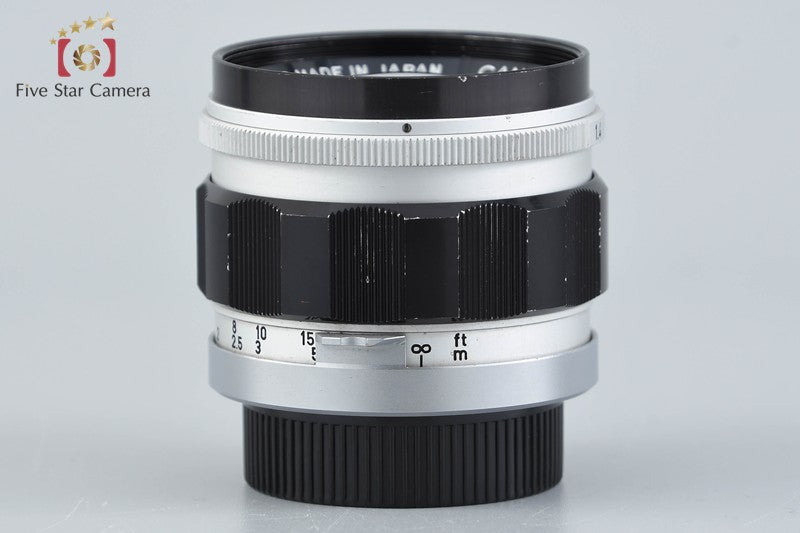 Canon 50mm f/1.4 L39 Leica Thread Mount Lens