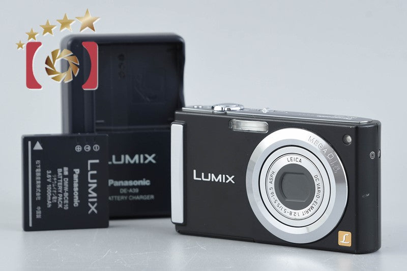 Panasonic LUMIX DMC-FS3 Black 8.1 MP Digital Camera [Japanese Language Only]