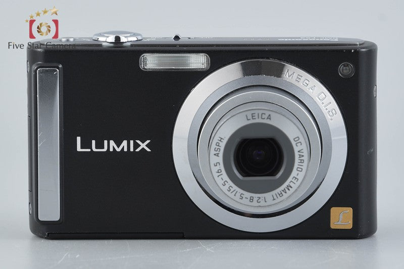 Panasonic LUMIX DMC-FS3 Black 8.1 MP Digital Camera [Japanese Language Only]