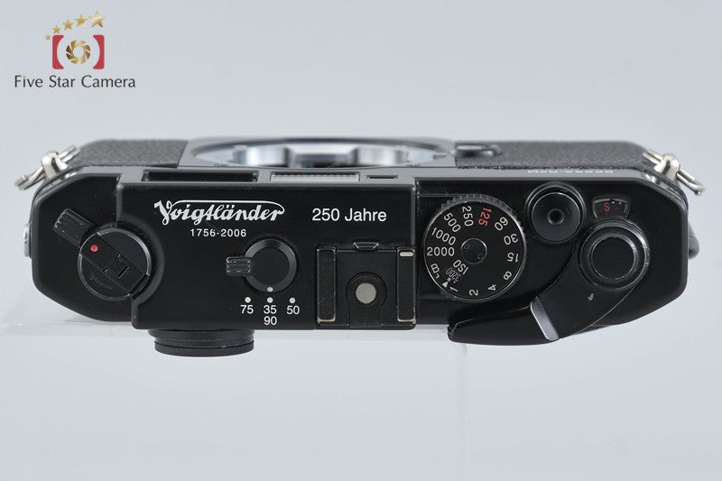 Voigtlander BESSA R2M 250 JAHRE Black 35mm Rangefinder Film Camera