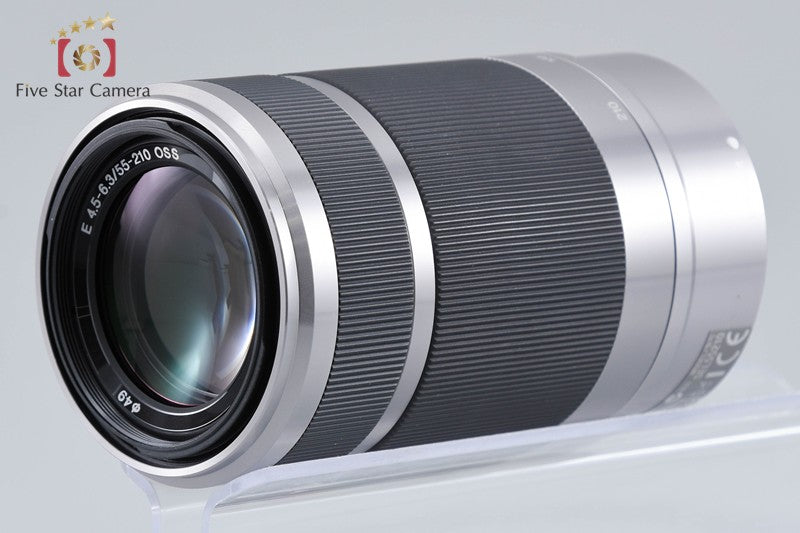 Sony E 55-210mm f/4.5-6.3 OSS Silver SEL55210